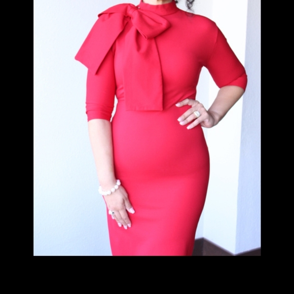 Bow Tie Dress - Picture 1 of 2